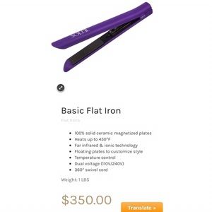 Professional Stylist Flat iron